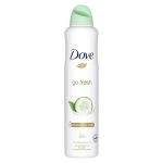 اسپری دئودورانت داو خیار و چای سبز (Dove Go Fresh Cucumber & Green Tea Scent) – ۴۸ ساعته