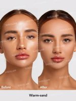 پنکک و پودر کنترل چربی ولوت ویل شیگلم– رنگ Warm Sand (SHEGLAM Velvet Veil Oil Control Powder Warm Sand) - Image 3