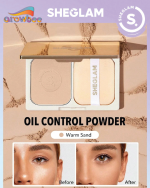 پنکک و پودر کنترل چربی ولوت ویل شیگلم– رنگ Warm Sand (SHEGLAM Velvet Veil Oil Control Powder Warm Sand) - Image 2