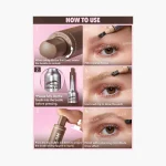 هاشور ابرو براو فکشن با برس زاویه‌دار – SHEGLAM Brow-Fection Angled Brush & Dip - Image 3