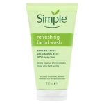 ژل شستشوی صورت سیمپل – Simple Kind To Skin Refreshing Facial Wash  حجم: ۱۵۰ میلی‌لیتر (150ml)